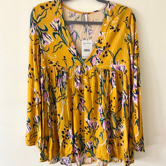NWT Free People Bella Printed Tunic - Picture 11 of 15